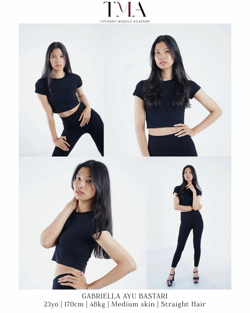 Gabriella Ayu Bastari — 23yo, 170cm, 48kg — Portfolio model profesional TMA